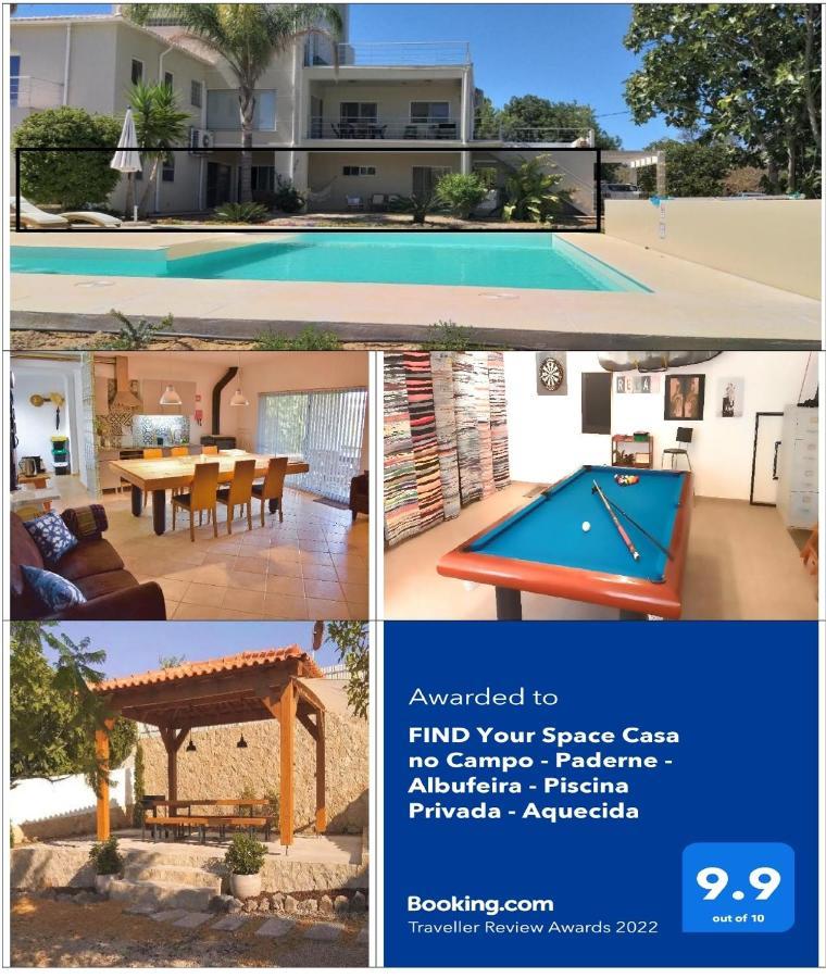 Find Your Space Casa No Campo - Paderne - Albufeira - Piscina Privada - Aquecida A Pedido Exterior photo
